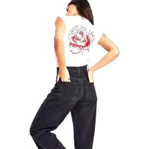 Intimately Free People Cap Sleeve bodysuit